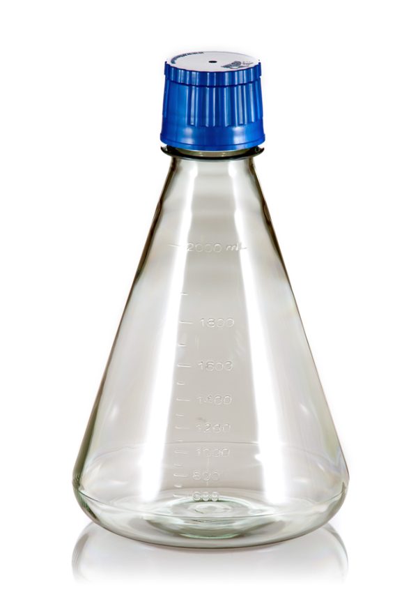 2000 mL Erlenmeyer Flask (Flat Base)