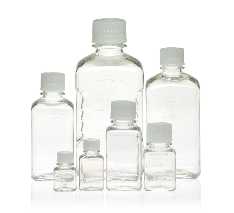 TriForest Labware Introduces Our Line of PETG Square Media Bottles