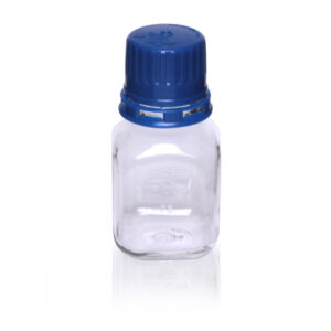 125 mL PETG Square Media Bottle (Tamper-Evident)
