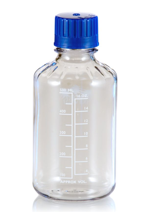 500 mL Boston Round Media Bottle