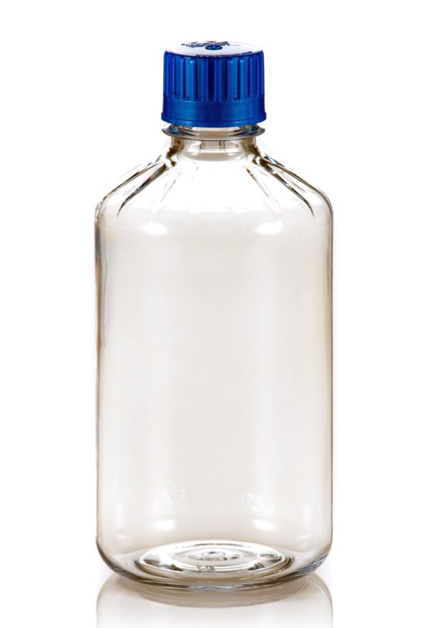 1000 mL Boston Round Media Bottle